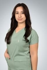 Formed Likralı Kumaş Kadın Mint Yeşili Doktor Hemşire Forması