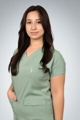 Formed Likralı Kumaş Kadın Mint Yeşili Doktor Hemşire Forması