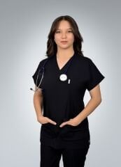 Formed Likralı Kumaş Unisex Koyu Lacivert Üst