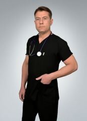 Formed Likralı Kumaş Unisex Siyah Üst